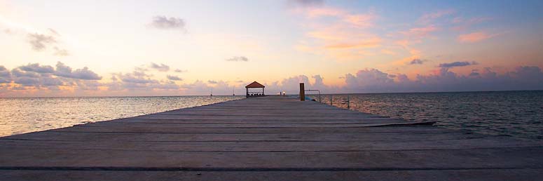 Beach panoramas at Caribbean Villas